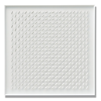 Klaus Staudt, 1/1148, Geborgenheit (security), 2014, Acrylic, wood and plexiglas, 100 x 100 x 6.6 cm, 39 3/8 x 39 3/8 x 2 5/8 inches