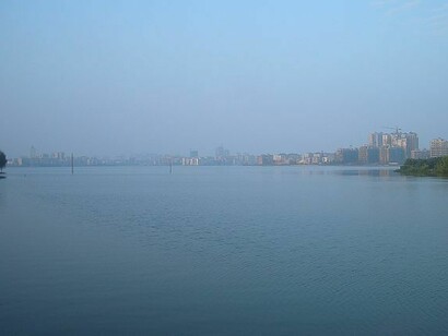 Ezhou, nella provincia di Hubei, Cina