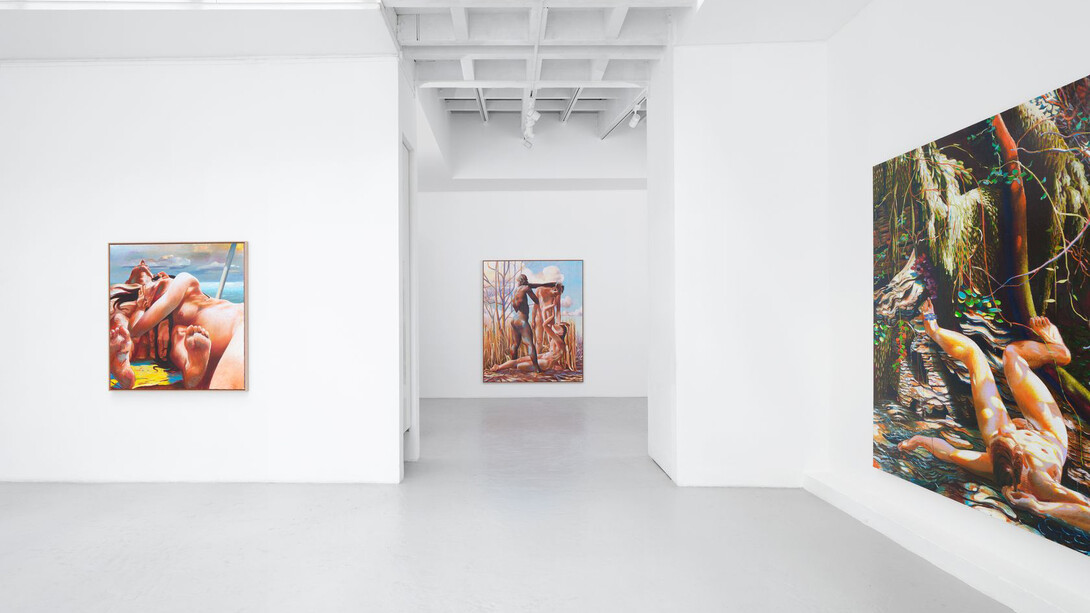 Laurent Proux, The nature poem, vue d'exposition. Avec l'aimable autorisation de la galerie Semiose