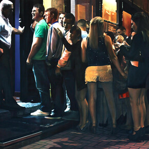 Jack Hickey, Charon, oil on canvas, 214 cm x 153 cm
