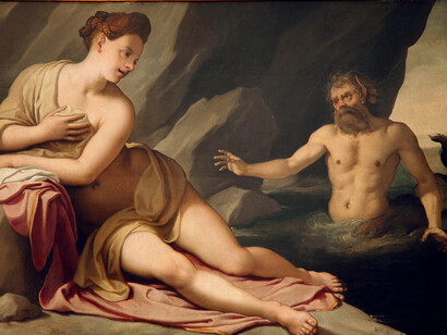 Santi di Tito. Metamorfosi, Glauco e Scilla