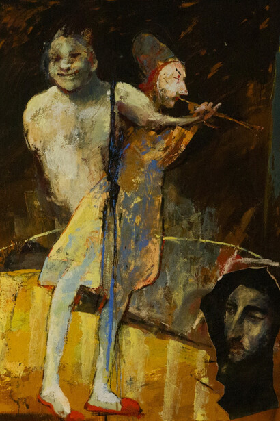 Alessandro Kokocinski, Partiro con le mani vuote ma con l'anima speranzosa (detail). Courtesy of Spazio Kossuth and Studio Kokocinski