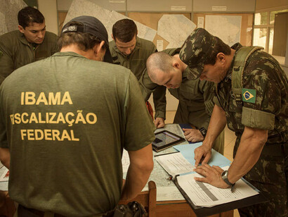 Funcionários do Ibama