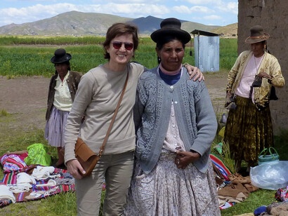 Marina Spadafora in Peru
