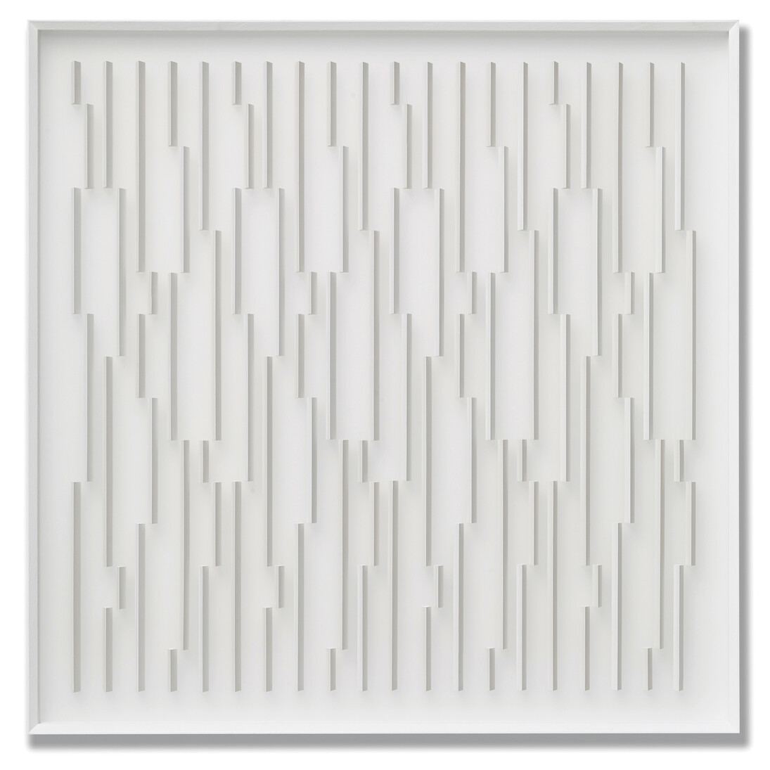 Klaus Staudt, 1/1171, Agreements, 2014, Acrylic, wood and plexiglas, 85 x 85 x 6.8 cm, 33 1/2 x 33 1/2 x 2 5/8 inches
