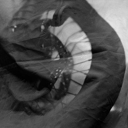 Alberto García-Alix, Moto soñando II, 2014, Black and white photograph, © ADAGP Alberto García-Alix, Courtesy the artist and Kamel Mennour, Paris