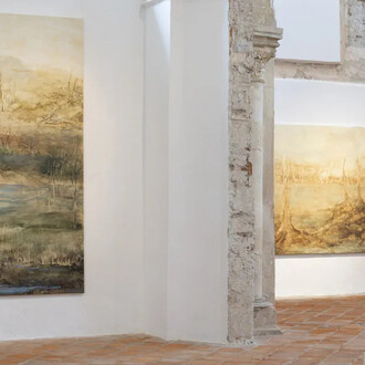 Apolonija Simon, Unfinished stories, exhibition view. Courtesy of Galerija Božidar Jakac