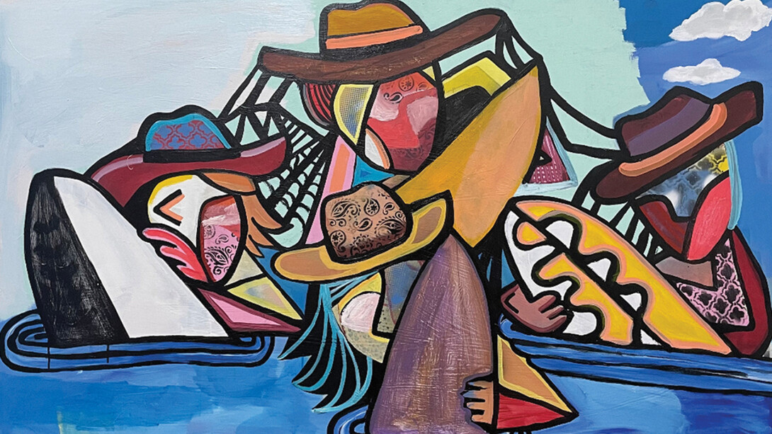 Ben Brough, The waiting is the hardest part. Courtesy of Bruno David Gallery