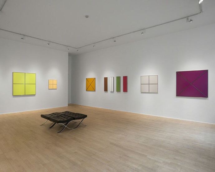 Tadaaki Kuwayama, Exhibition view. Courtesy of The Mayor Gallery