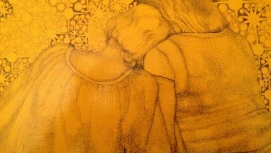 Faiza Butt, Improvised Memory 2, 2013, Ink and acrylic on polyester film, 21 x 29.7 cm (8 ¼ x 11 ¾)