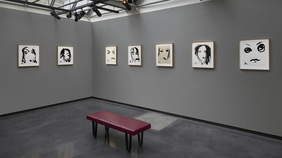 Nobuyoshi Araki, Hanaguruma II, exhibition view. Courtesy of Hamiltons Gallery