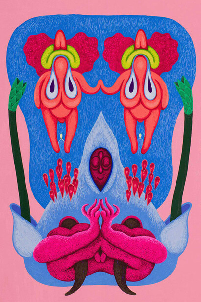 Fanny Senocq, Trans i tvillingdans / Satans clowner, 2022. Courtesy of Galleri Duerr