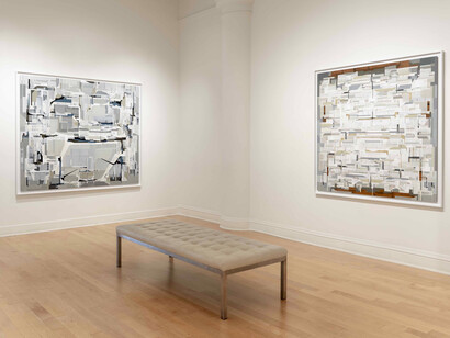 James Kennedy, Crystalline velocity, exhibition view. Courtesy of Dolby Chadwick Gallery