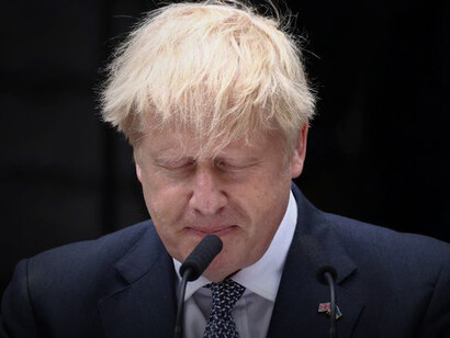 Boris Johnson, líder del Partido Conservador y ex primer ministro del Reino Unido