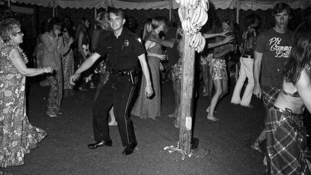 Clark Winter, Andy the sheriff, dancing (detail), 1973. Courtesy of Zander Galerie