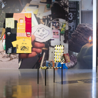 Martine Syms, Loser Back Home, installation view, Sprüth Magers, Los Angeles, June 2–August
26, 2023. Photo by Robert Wedemeyer. Courtesy of the artist and Sprüth Magers, Los Angeles