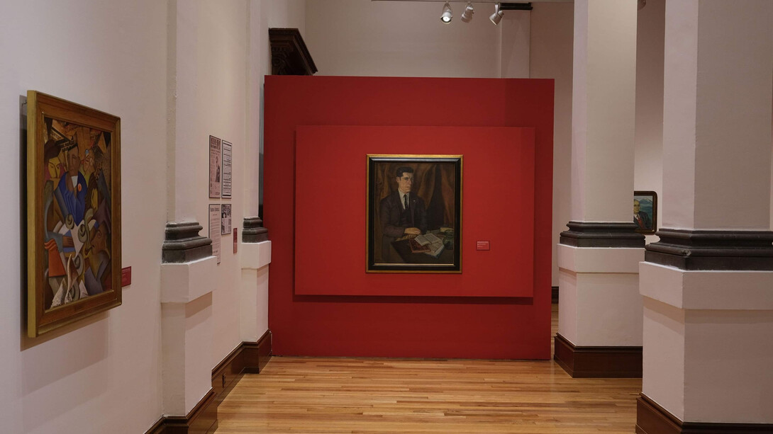 Germán List Arzubide, Life lies in letters, exhibition view. Courtesy of the National Museum of Art