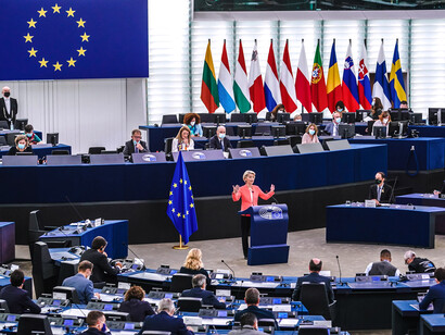 Sesión del Parlamento Europeo, Estrasburgo, Francia