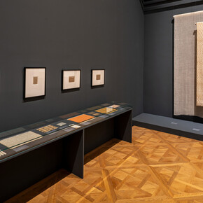 Anni Albers, Constructing textiles, ausstellungsansicht. Mit freundlicher genehmigung des Lower Belvedere