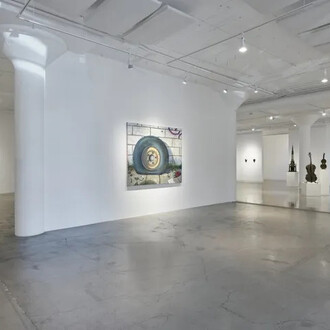 Al Farrow, It's not dark yet, exhibition view. Courtesy of Catharine Clark Gallery