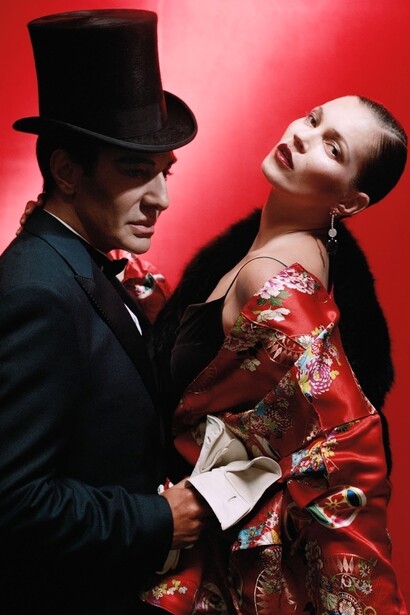 John Galliano e Kate Moss
