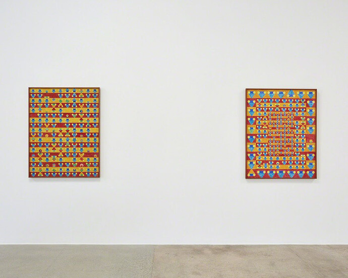 Early Work 1964-1975, Exhibition view. Courtesy of Kayne Griffin Corcoran