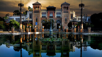 Sevilla, Pabellón Mudéjar Parque de Maria Luisa © José Manuel Calvo