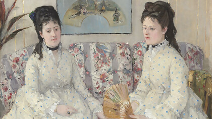 The Sisters, 1869, National Gallery of Art, Washington D.C. by Berthe Morisot