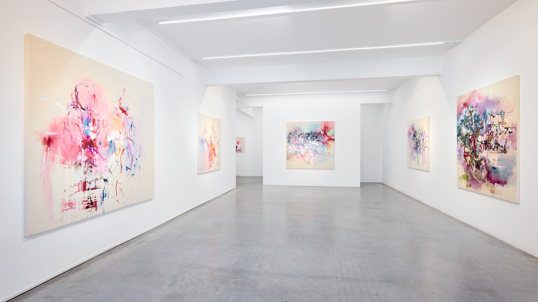 Elizabeth Abel, Metamorphosis, exhibition view. Courtesy of Ronchini Gallery