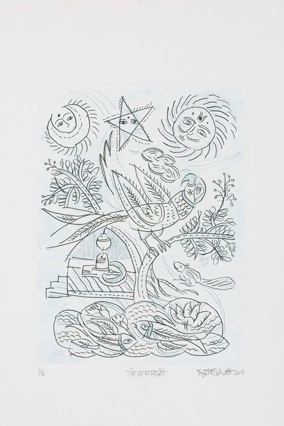 Jyoti Bhatt, Totaramji, 2011. Courtesy of Latitude 28