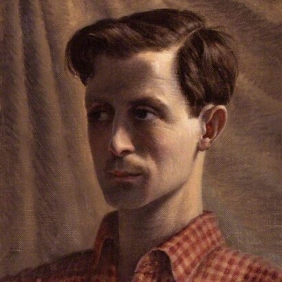 Rex Whistler, "Autoritratto", 1936, National Portrait Gallery, Londra, UK