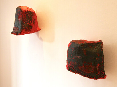 Rachel Jones, Exhibition view. Courtesy of The Residence Gallery