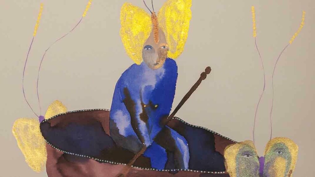 Luz Lizarazo, La intuición (detalle), 2026. Cortesía de Galería Casas Riegner