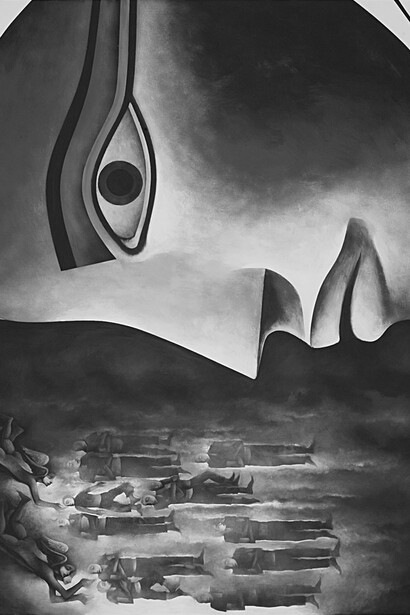Safwan Dahoul, Dream 67, 2013. Courtesy of the Artist and Ayyam Gallery