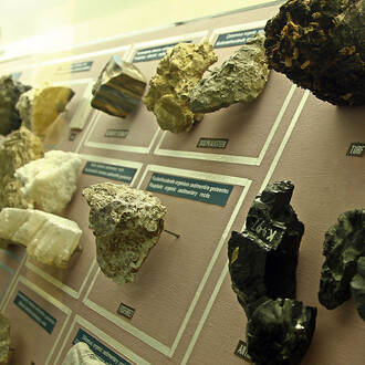 Geology, exhibition view. Courtesy of National Museum Bloemfontein