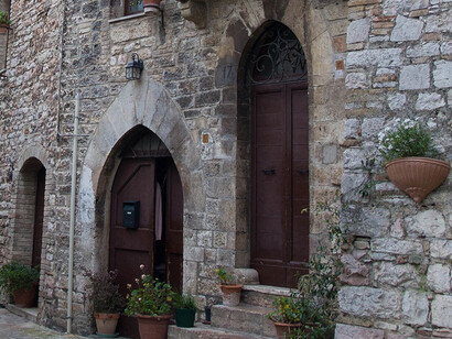 Assisi's streets