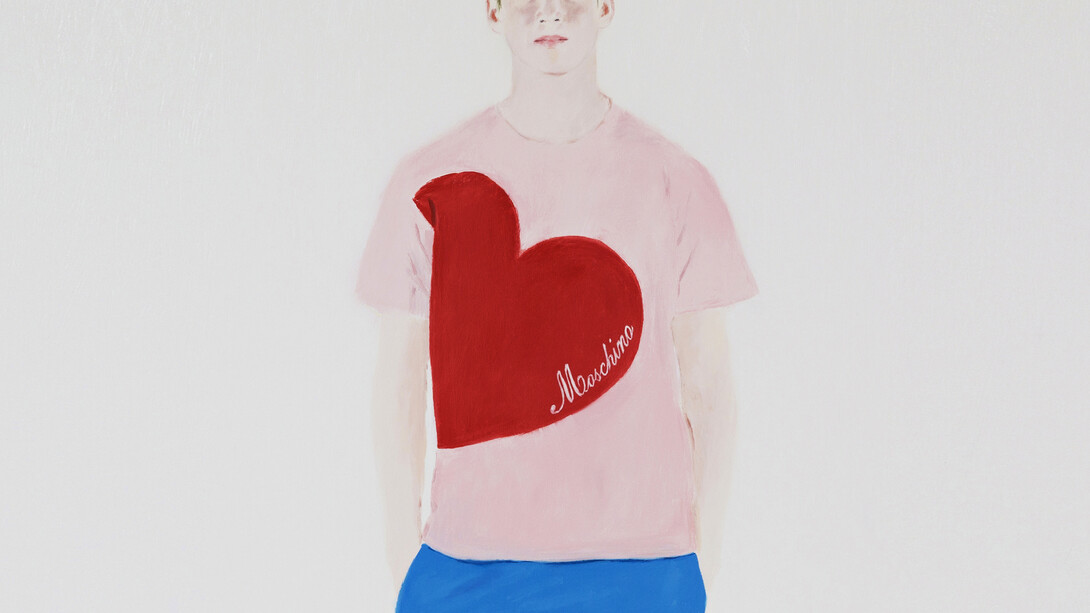Alessandro Raho, Ben (detail), 2013, Oil on canvas, 141 x 139 cm, 55 1/2 x 54 3/4 ins © Alessandro Raho; Courtesy Alison Jacques Gallery, London; Photography Michael Brzezinski
