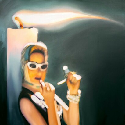 Michael Brennan, Candle in the wind, 2025. Courtesy of Modernism Inc. 