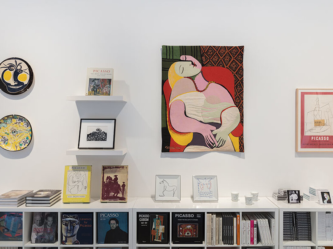Picasso Pop-Up Shop, Exhibition view. Courtesy of Gagosian