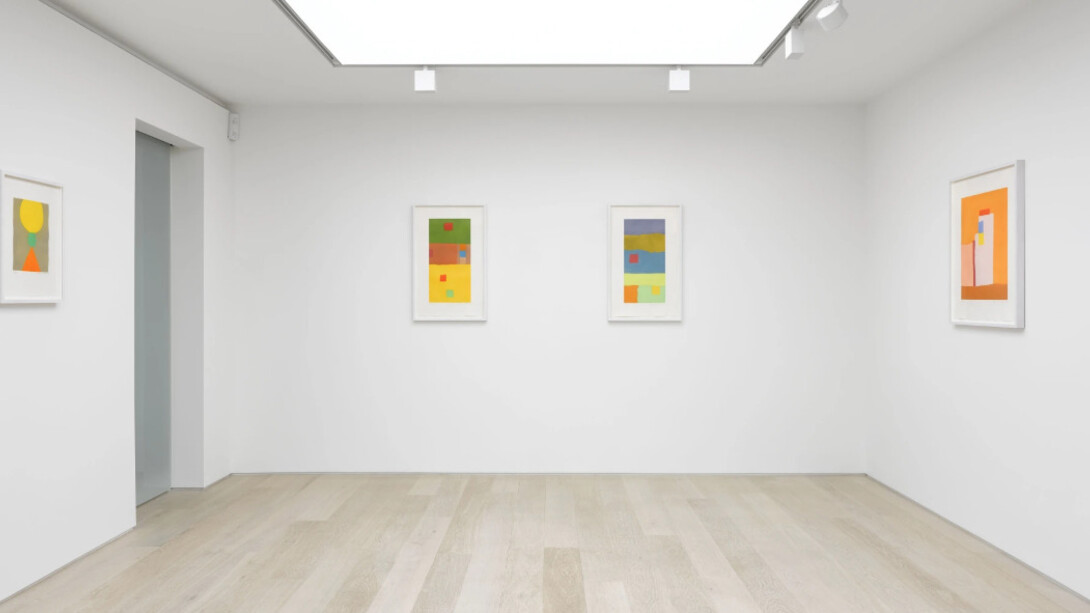 Etel Adnan. Courtesy of Alan Cristea Gallery