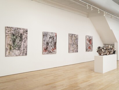 Pekka Paikkari, Winter tales, exhibition view. Courtesy of HB381 Gallery
