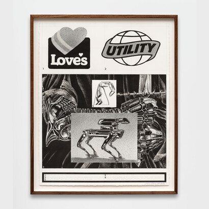 Jaime Muñoz, Diagram drawing #7, 2023. Courtesy of the artist and François Ghebaly, NYC