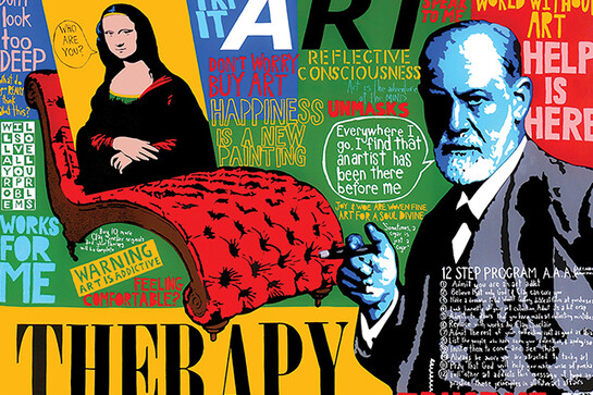 Clay Sinclair, Art Therapy, 120 x 145cm