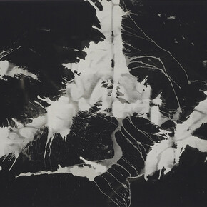 Valentina Liernur, ahh…ah…#1, 2014, Denim, bleach, 130 x 280 cm / 51.1 x 110.2 inches, Courtesy of Campoli Presti, London / Paris  
