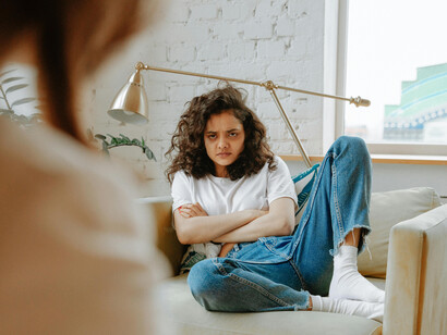 A young Gen Z teenager in therapy highlights the rising awareness and treatment of mental health issues among today’s youth