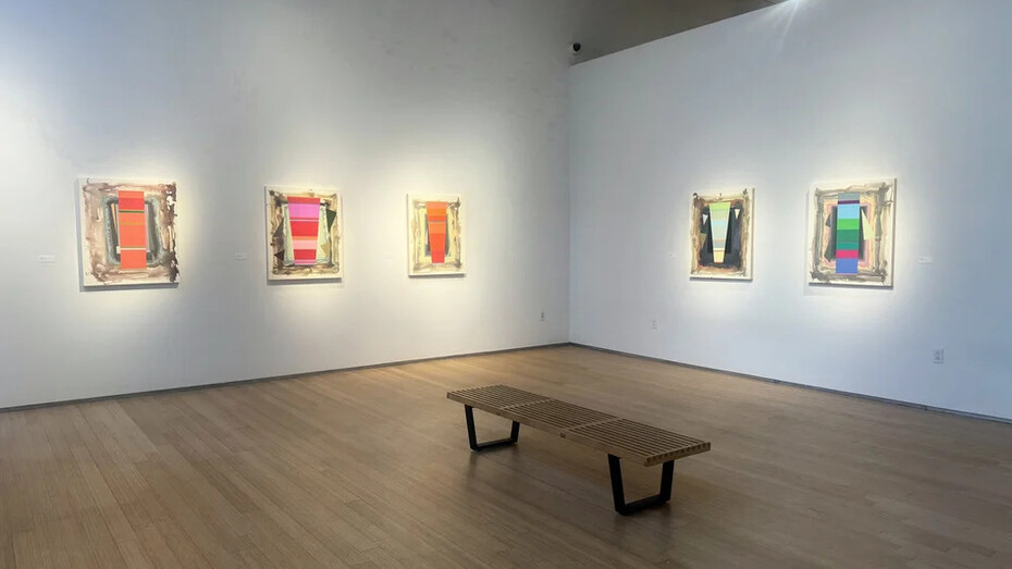 Peter Plagens, New paintings, exhibition view. Courtesy of Nancy Hoffman Gallery 
