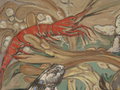 George Manzana Pissarro, Sous la mer
