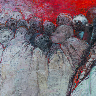 Sheba Sharrow Moto Perpetuo at James Yarosh Fine Art Gallery