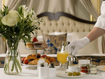 A five-star hotel breakfast. Not something to be excluded from a trip, but not the main part either