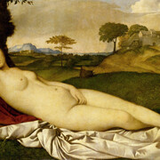Giorgione/Titian, Sleeping Venus, ca. 1508/10. Courtesy of Albertinum Museum